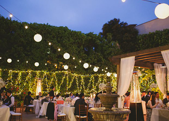 Franciscan Gardens Wedding Reception Ceremony Venue San Juan